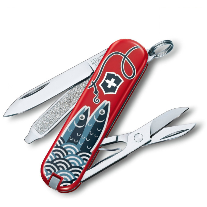 Нож-брелок Victorinox Classic Sardine Can 0.6223.L1901